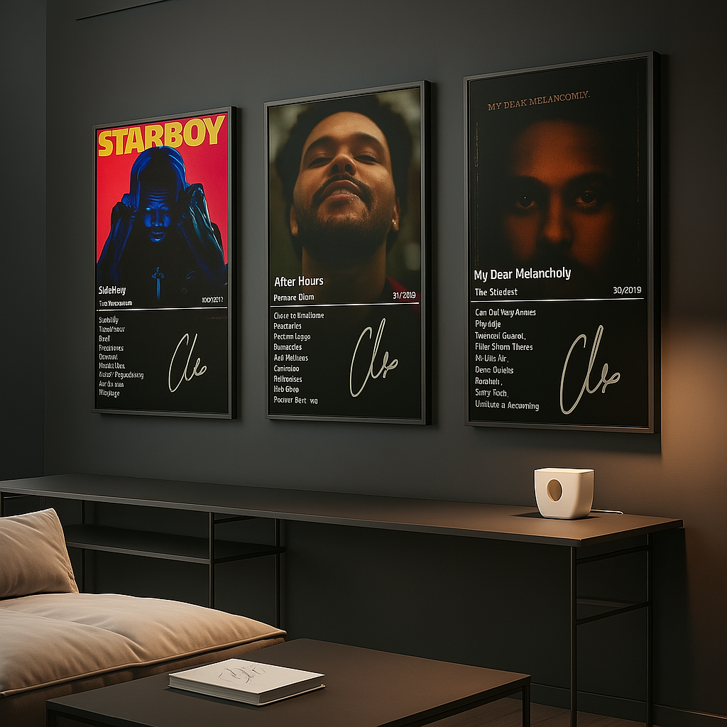 The Weekend - Starboy Album Frame