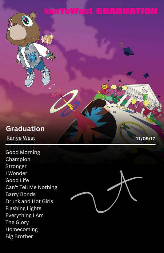 Kanye West - Graduation Album Frame
