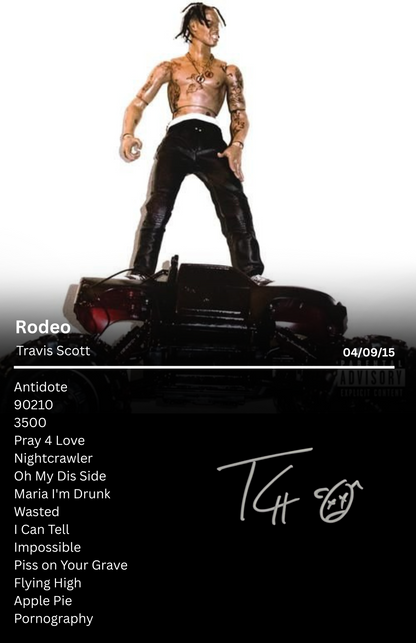 Travis Scott - Rodeo Album Frame