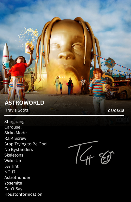 Travis Scott - Astroworld Album Frame