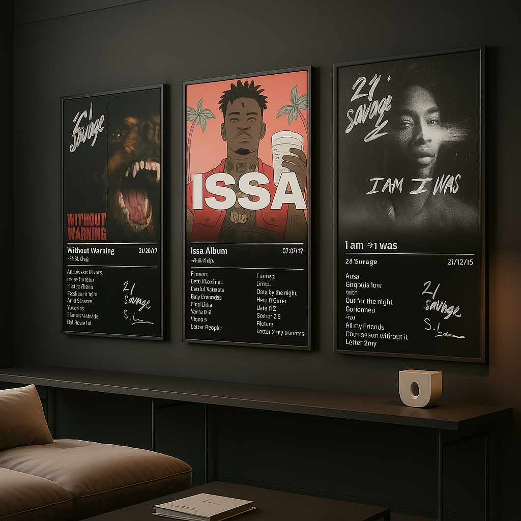 21 Savage - Issa Album Frame