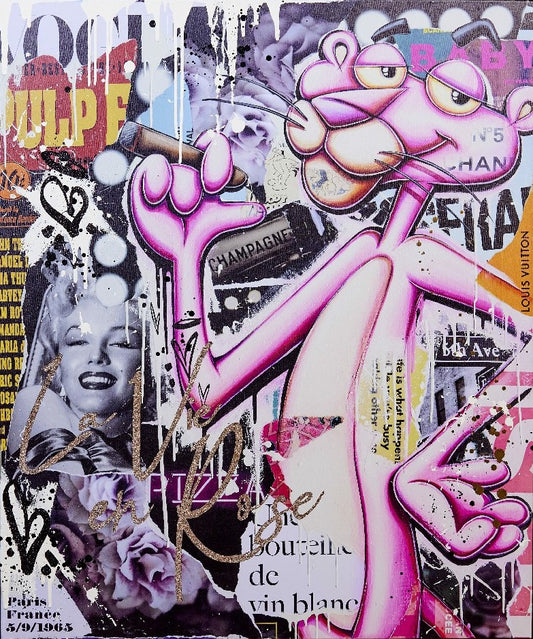 Stoned Pink Panther