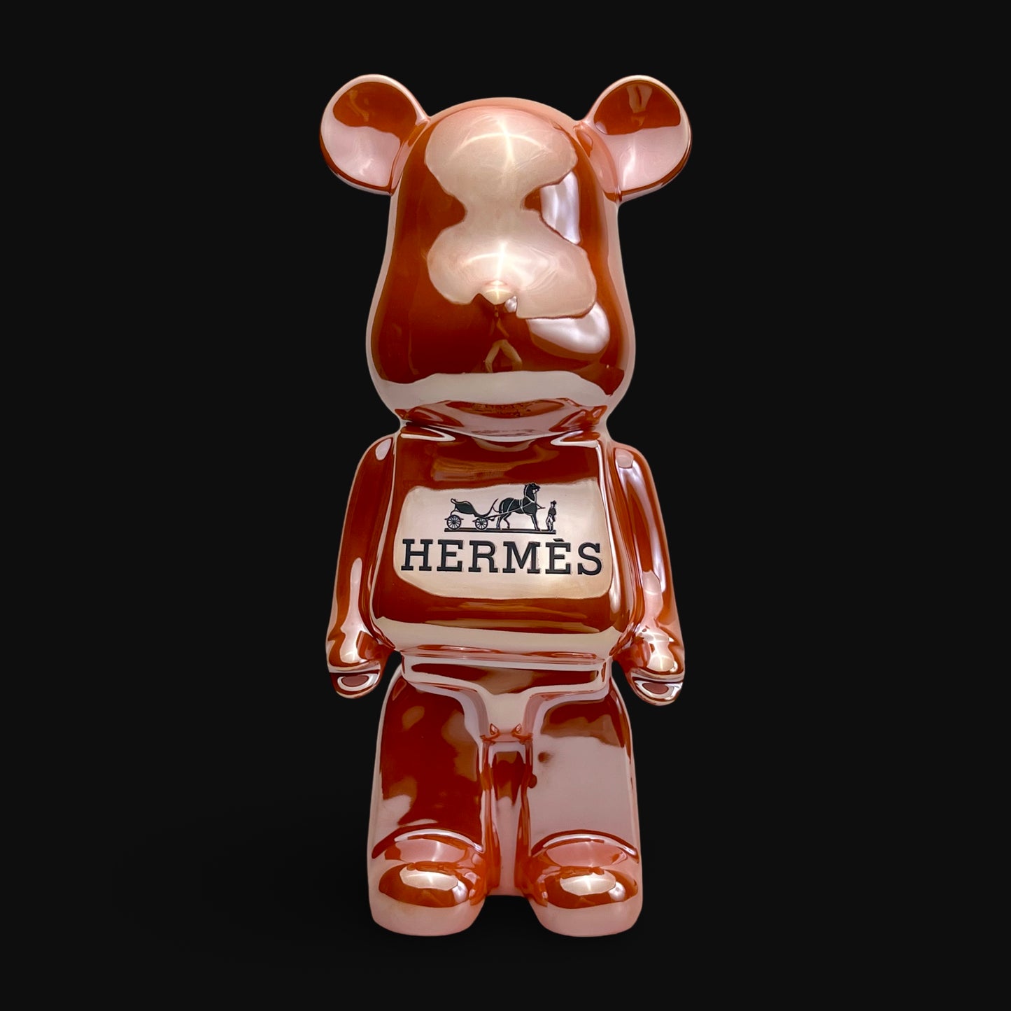 Bearbrick 400% x HERMES