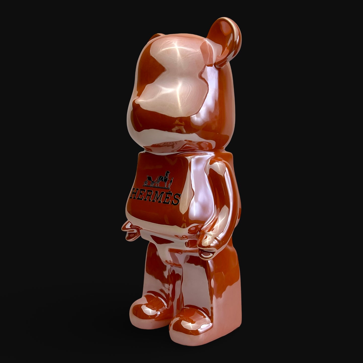 Bearbrick 400% x HERMES