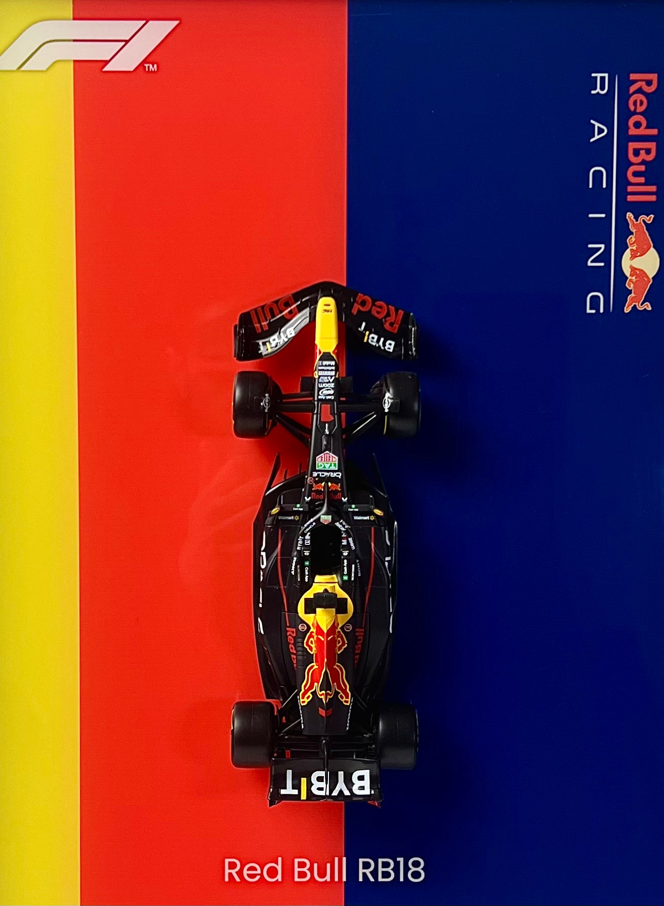 F1 Redbull Car Display Frame x Max Verstappen