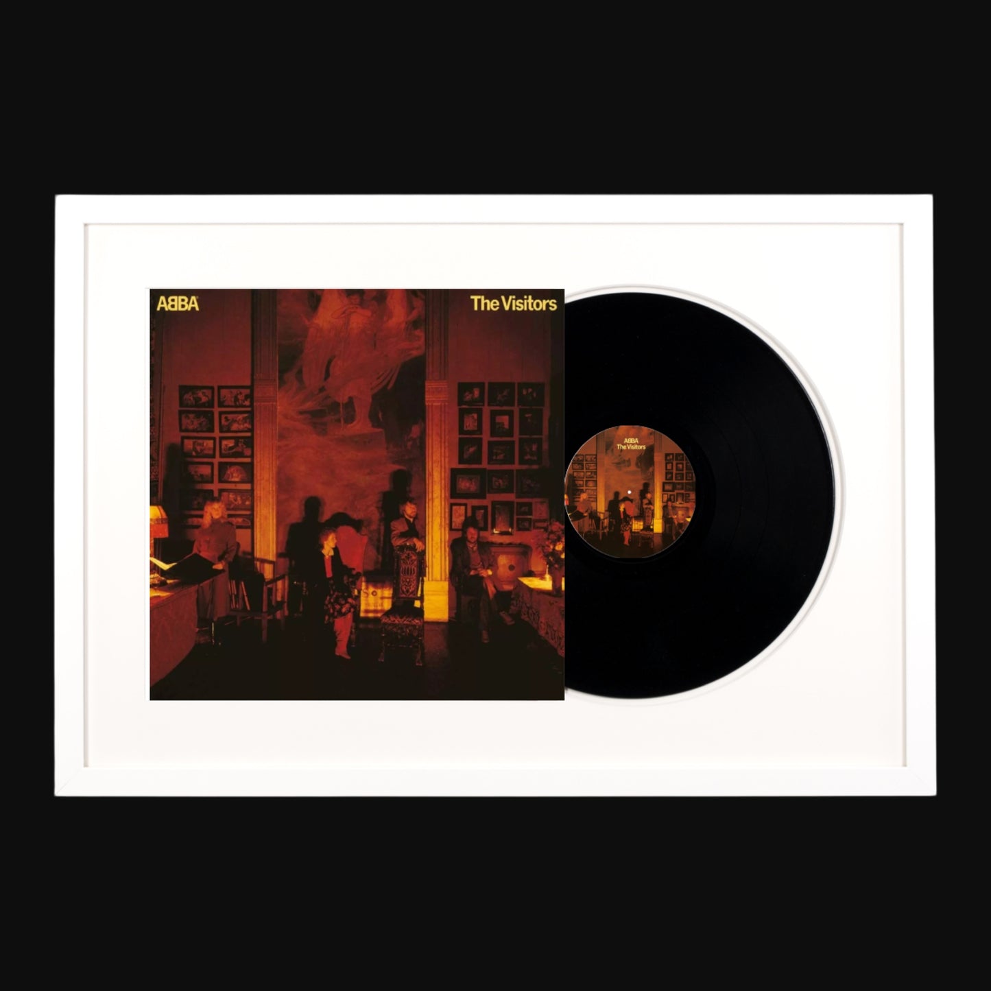 ABBA - The Visitors Vinyl LP Record Frame Art