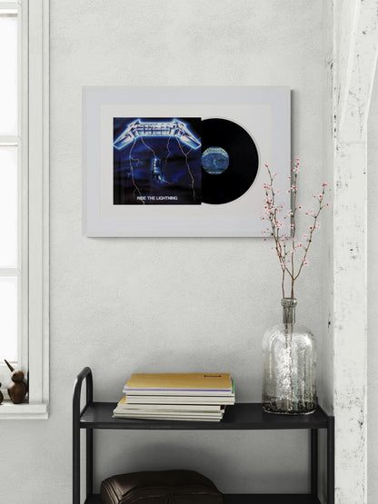 Metallica - Ride the Lightning Vinyl LP Record Frame Art