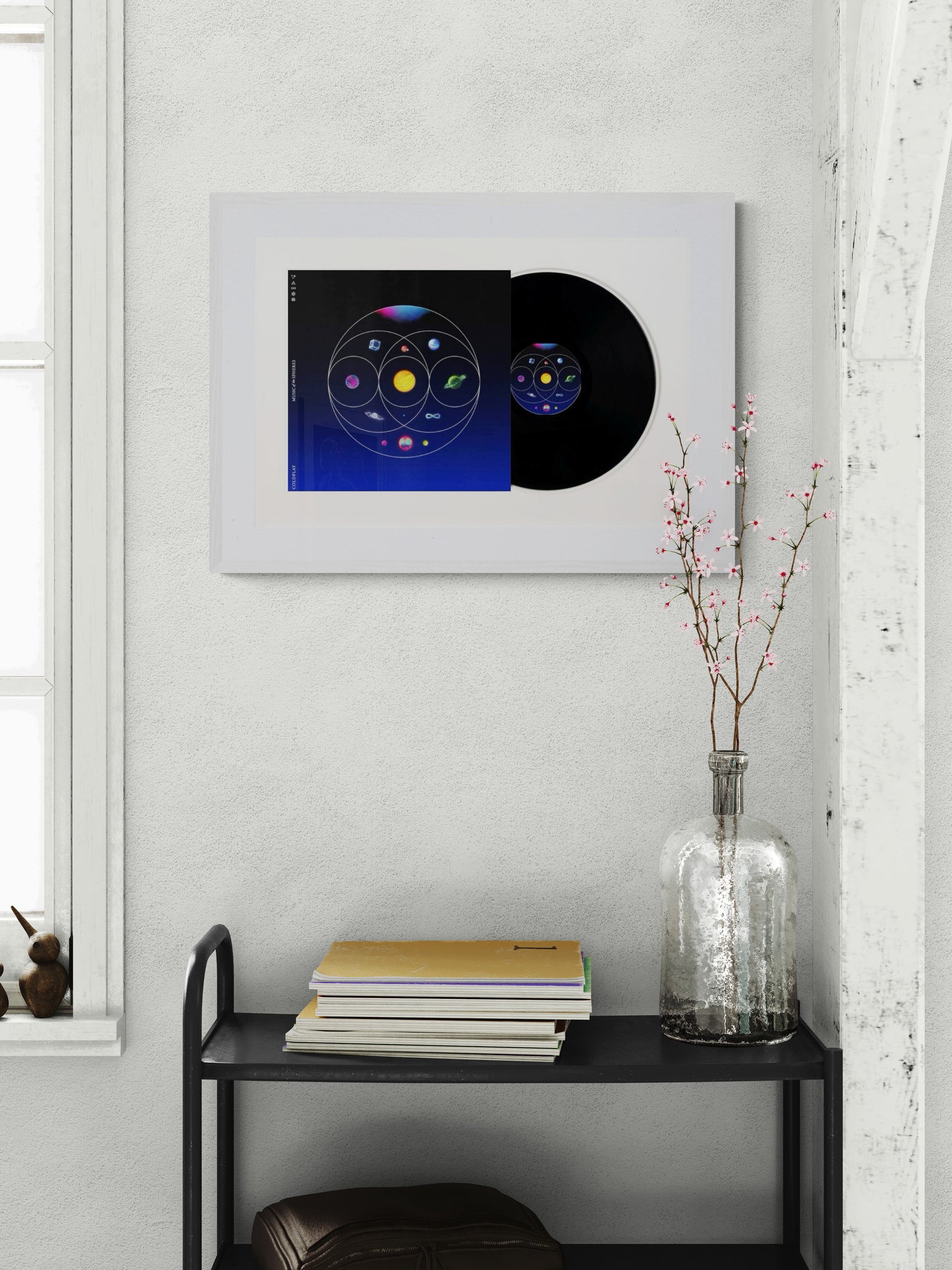Coldplay - Music of the Spheres Vinyl LP Record Frame Art