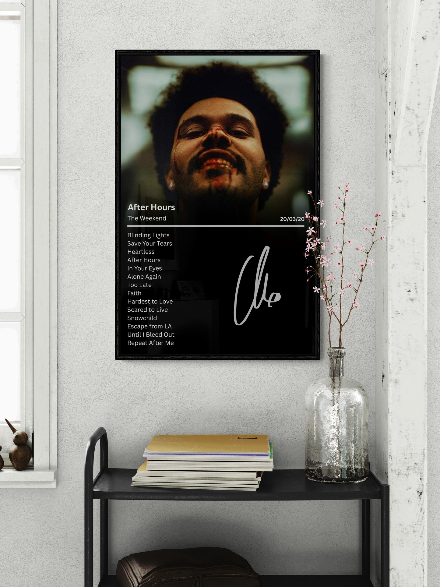 The Weekend - After Hours Album Frame