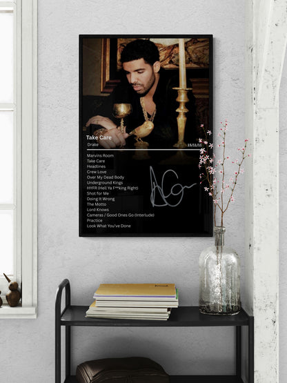 Drake - Take Care Album Frame