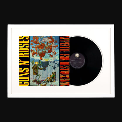 Guns N' Roses - Appetite for Destruction Vinyl LP Record Frame Art