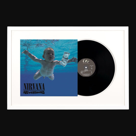 Nirvana - Nevermind Vinyl LP Record Frame Art