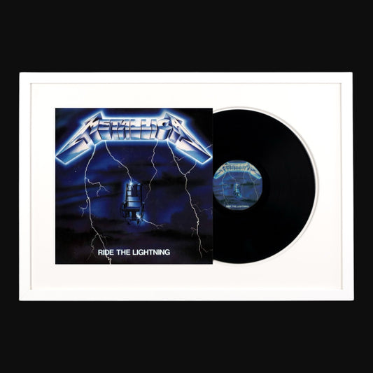Metallica - Ride the Lightning Vinyl LP Record Frame Art
