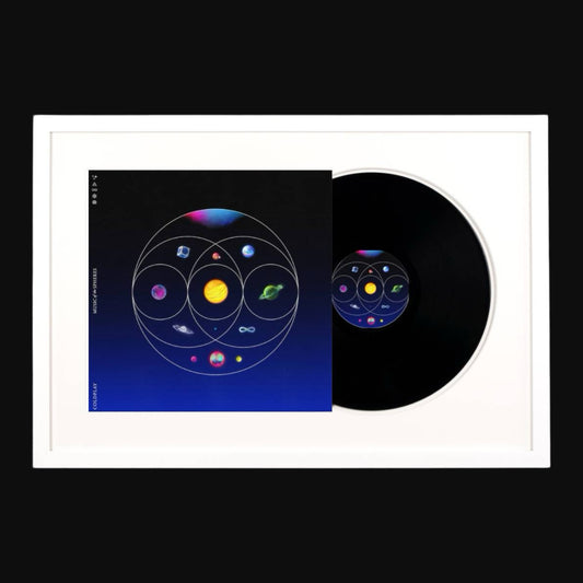 Coldplay - Music of the Spheres Vinyl LP Record Frame Art